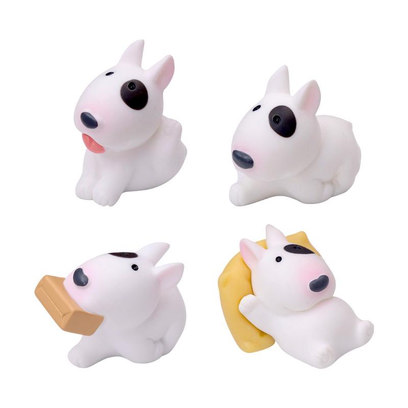 Cute Bulldog Puppy Micro-landscape Decorative Items Blind Bag Accessories Car Mini Ornaments