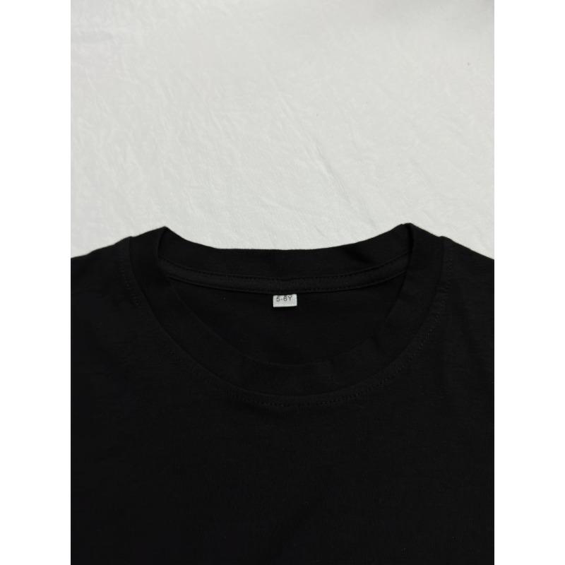 Kids Summer Crewneck T-Shirt, Leopard Print Number 67 Graphic Trendy Fashion Short Sleeve Tee