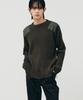 NOIRER Cotton Damaged Combat Knit (Khaki)