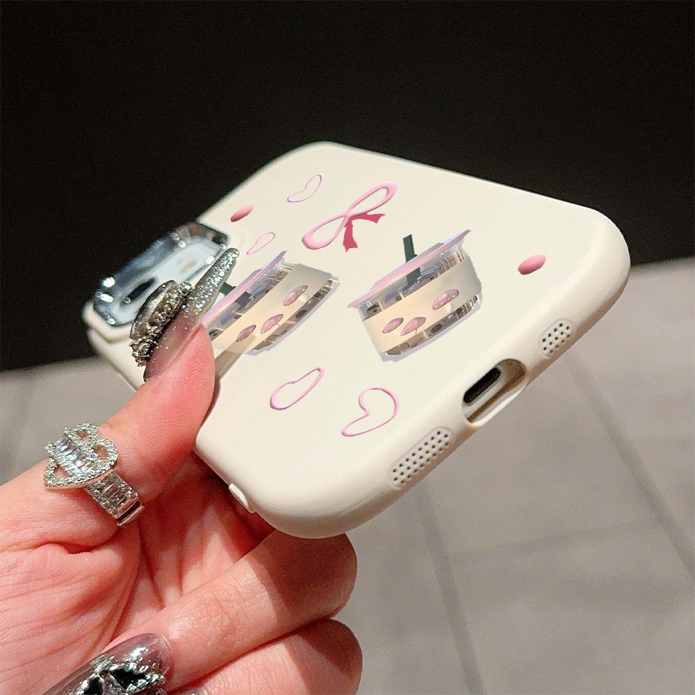 Solid Color Silver Edge Lens Soft Liquid Silicone Shockproof Phone Case for iPhone Samsung Huawei Honor Xiaomi Redmi OPPO Realme Vivo Infinix Tecno