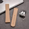 JUELONG Premium Grade Soft FKM Rubber Strap 20mm Perfect Fit Flat End Universal Quick Release Black Straps Watchbands