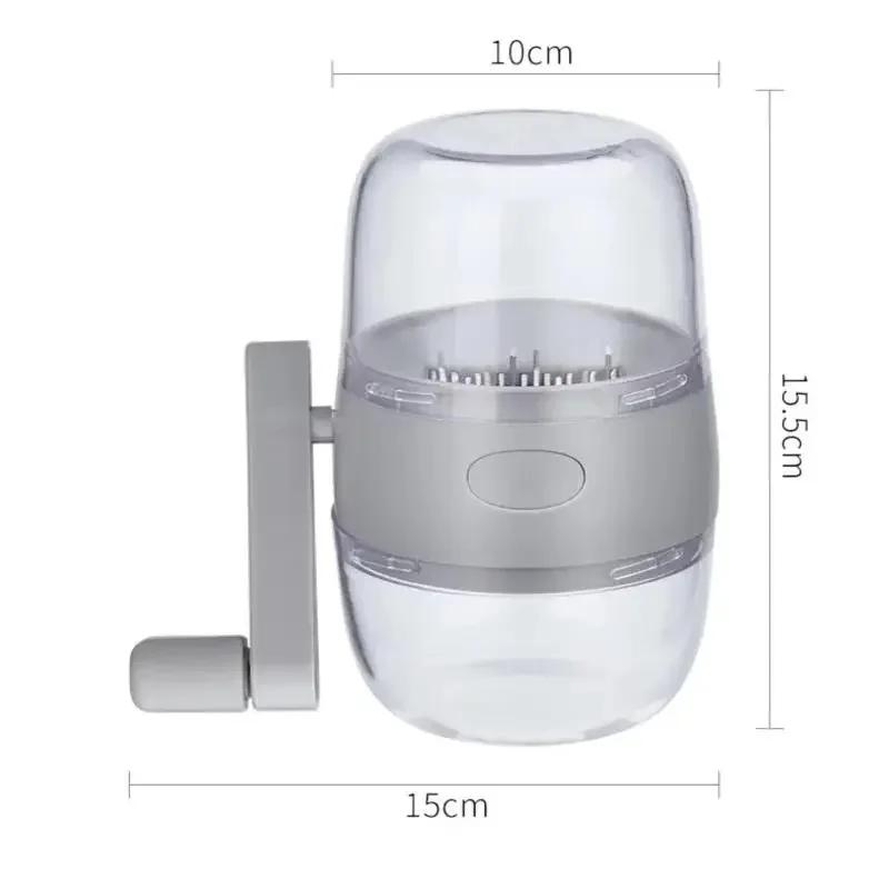 Multifunctional Nut Chopper Manual Food Grinder Crusher Hand Crank for All Nuts Pecans Walnut Groundnut Grinder