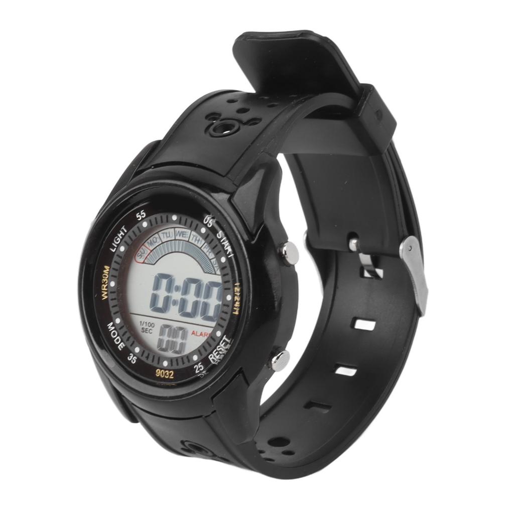 Sports Watch Luminous Waterproof Wear Resistant Alarm Function Stylish Digital Sports Watch for Outdoor Activities