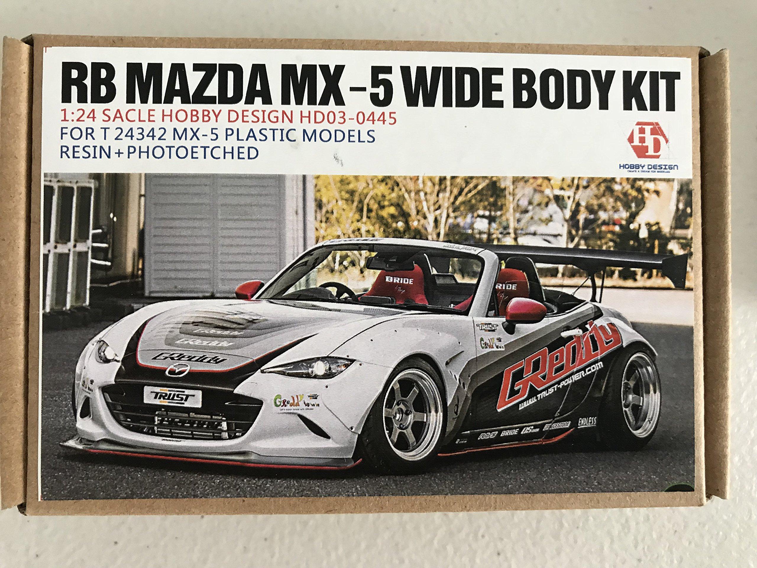 

Hobby Design Mazda Wide Body Kit 1/24 MX-5 HD03-0445