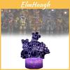 Veilleuse LED Animale Five Nights At Freddys avec Télécommande pour Décoration de Chambre d'Enfant