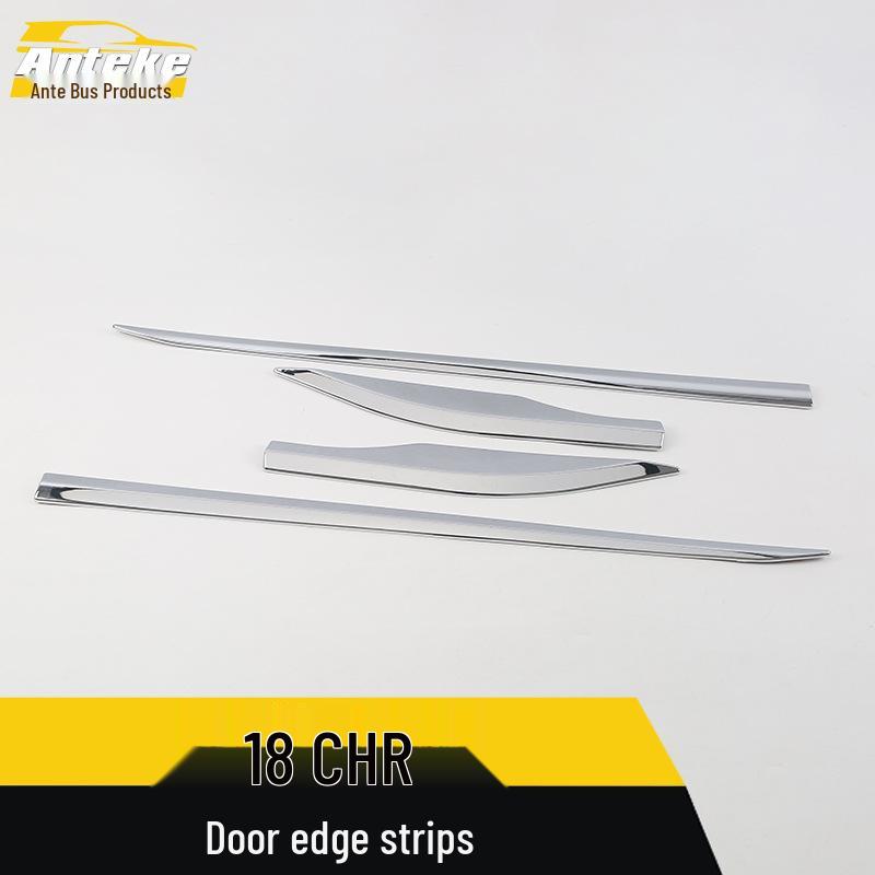 18 CHR Door Edge & Bumper Anti-Scratch Decorative Trim Strip