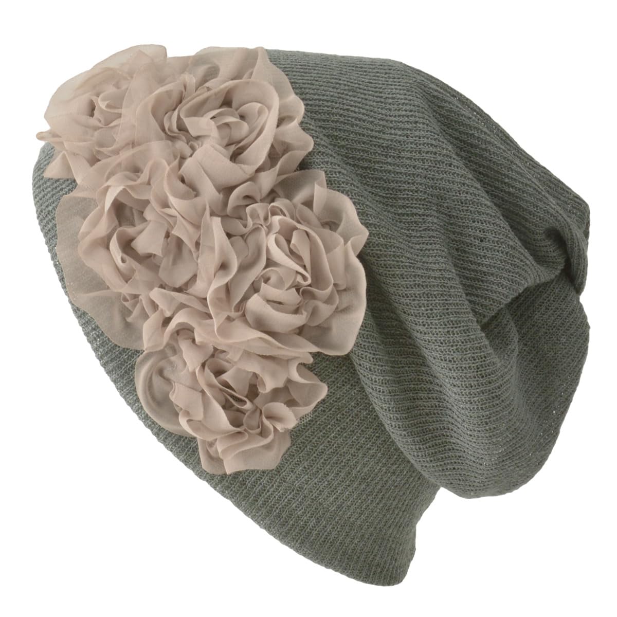 

ШАРМ Цветок Сетка Торнадо Часы Медицинские Часы Грелка для шеи 3-в-1 (Женский) Шапка, Часы, Осень/Зима (Универсальный размер/Хаки) Крышка,