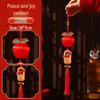 2026 Year of the Horse Persimmon Hanging Decoration for Chinese New Year - Living Room Ornaments, Spring Festival Door Bells & Small Pendants.