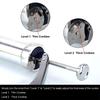 Cookie Press Gun Kit Stainless Steel Biscuit Press Cookie Gun Set with 20 Cookie Discs and 4 Nozzles for DIY Biscuit Maker JT441