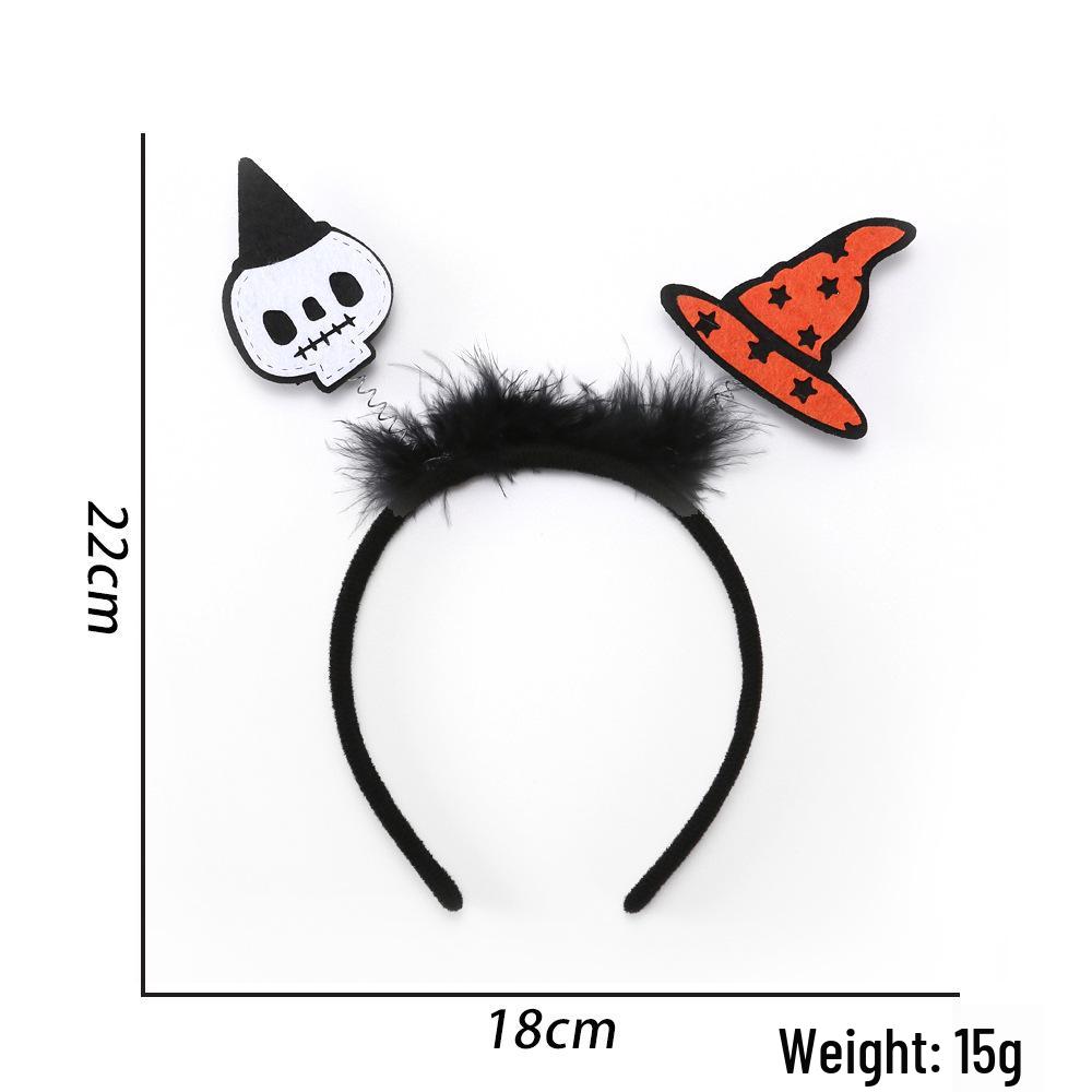 Bentiță de Halloween 2025 Accesorii de Păr: Recuzită festivă pentru Festivalul Fantomelor și adunări de petrecere