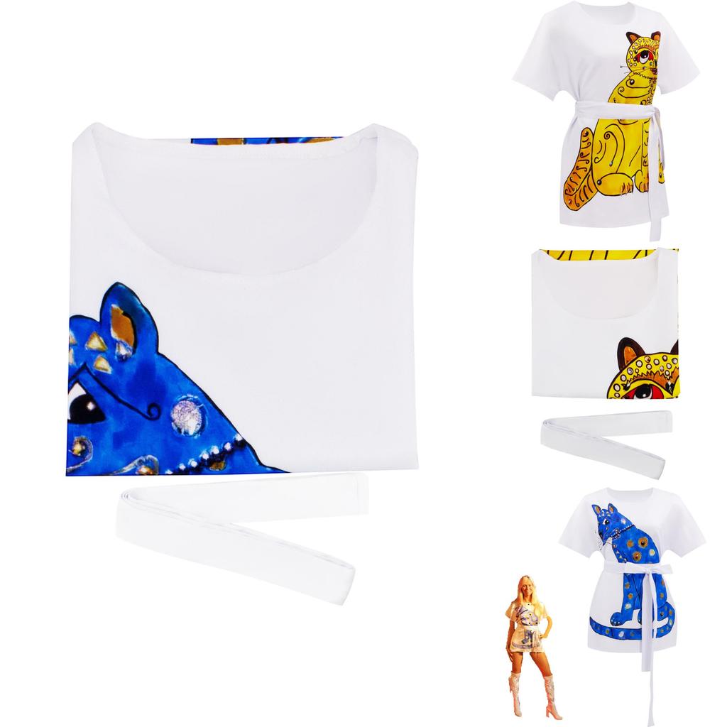 Kostium cosplay zespołu Abba z poliestru na imprezy w stylu retro