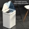 14L/16L Smart Induction Trash Can with LED Light Automatic Dustbin Bin for Kitchen Sensor Intelligent Electric Garbage Storage Bucket
