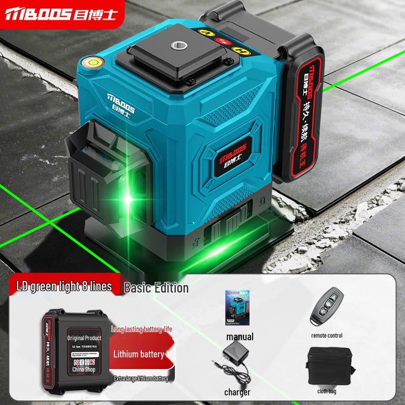 2025 High Precision Infrared Laser Level: Outdoor Automatic Leveling with Fine Line and Strong Light