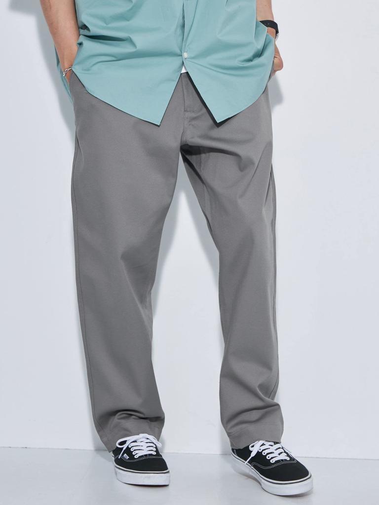 [United Arrows Green Label Relaxing] Special Order/Web Exclusive <3/2 WORKS> GLR Chino Pants - Stretch - 32145992811 0930 BLACK(09) S