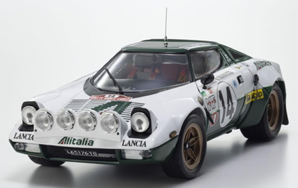 Kyosho Original Lancia Stratos HF Monte Carlo Winner 1975 Finished Model KS08130E 1/18 #14