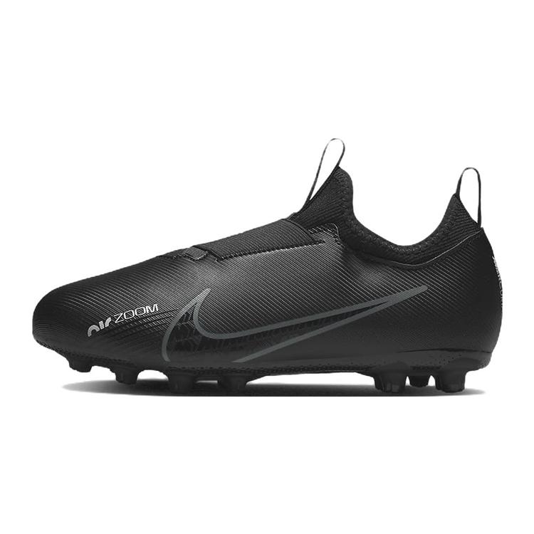 

Nike Zoom Vapor 15 Synthetic Leather Slip Resistant Cushioning Abrasion Resistant Low top Soccer Shoes Black Kids DJ5618-001 38.5