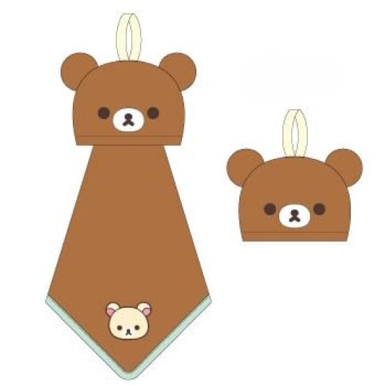 

Marushin Loop Micro Rilakkuma with School Entry Perfect for and Elementary Suitable for Boys and 6425001900 Towel, Material, Koguma,