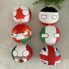 Julegaver Country Ball Plysjdyr 10Cm Polandball Anheng Landsflagg Kuler Countryball Kosedukke