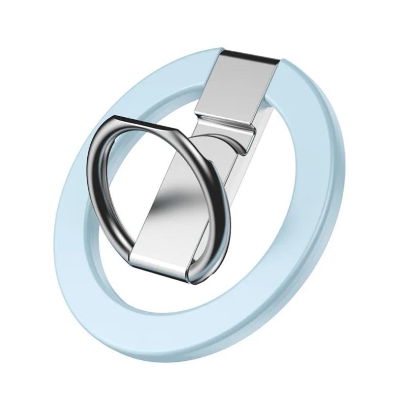 Universal Magnetic Phone Ring Holder 360° Rotating for IPhone 12 13 14 Series MagSafe Removable Cell Phone Grip Kickstan