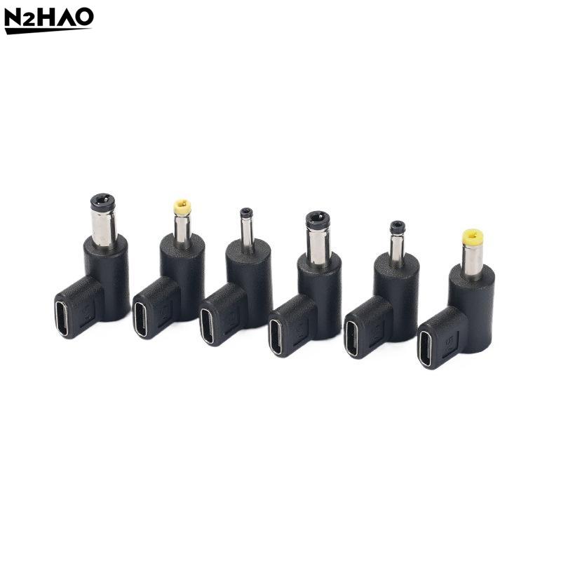 1Pcs 3A Universal 5V TypeC To DC 3.5x1.35mm/5.5x2.1mm/5.5x2.5mm Male Jack Plug Charge Adapter Converter DC Power Connector