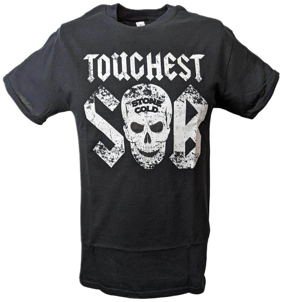 Stone Cold Steve Austin SOB Unisexs Black Tshirt M