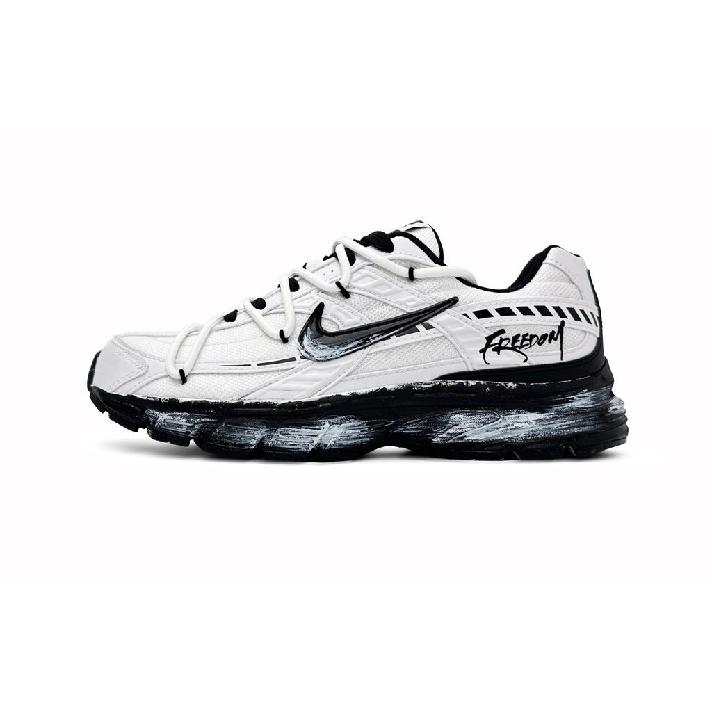 Nike Initiator Lage Casual Stadsverkeer Hardloopschoenen Heren Zwart Wit 394055-100(Team87-S-BOX)