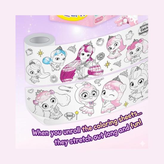 Hergestellt in Korea, KC-zertifiziert – Prinzessin Fang! Teenieping Staffel 6 Rollen Malaufkleber (5 Optionen)