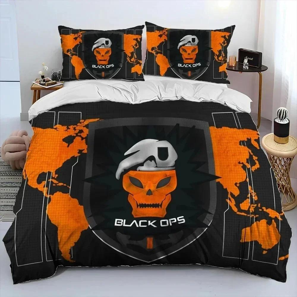 3D Print Game Call of Duty COD Bedding Set Duvet Cover Bed Set Quilt Cover Pillowcase Comforter king Queen Size Boys Adult