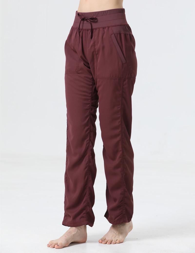 

Женские брюки клеш для йоги SWIFT SPEED со средней посадкой - Утягивающие, повседневные, с широкими штанинами, для фитнеса Size 2