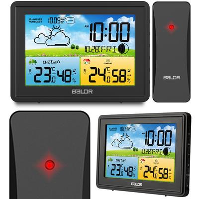 Weather Station with Display BD-908 Black