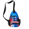 Backwoods 3D Printed Breathable Wear-Resistant Men'S Shoulder Bag Satchel Breast Bag