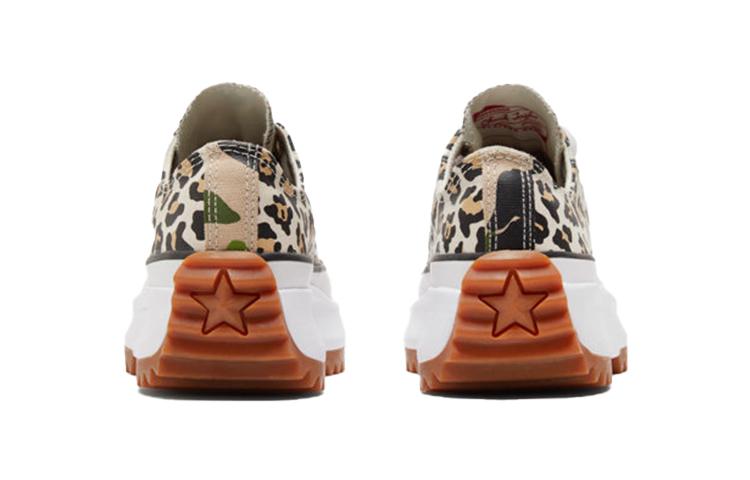 Run Star Converse Hike Low 'Leopard' Damen 170912C