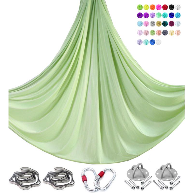 6m Nylon Aerial Yoga Hammock Set for Home and Studio Use