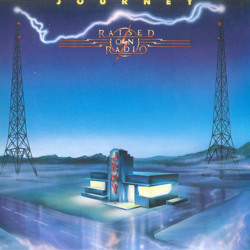 

LP Record JOURNEY Raised On Radio 28AP3177 CBS SONY 1986 Japan Obi Rock Used