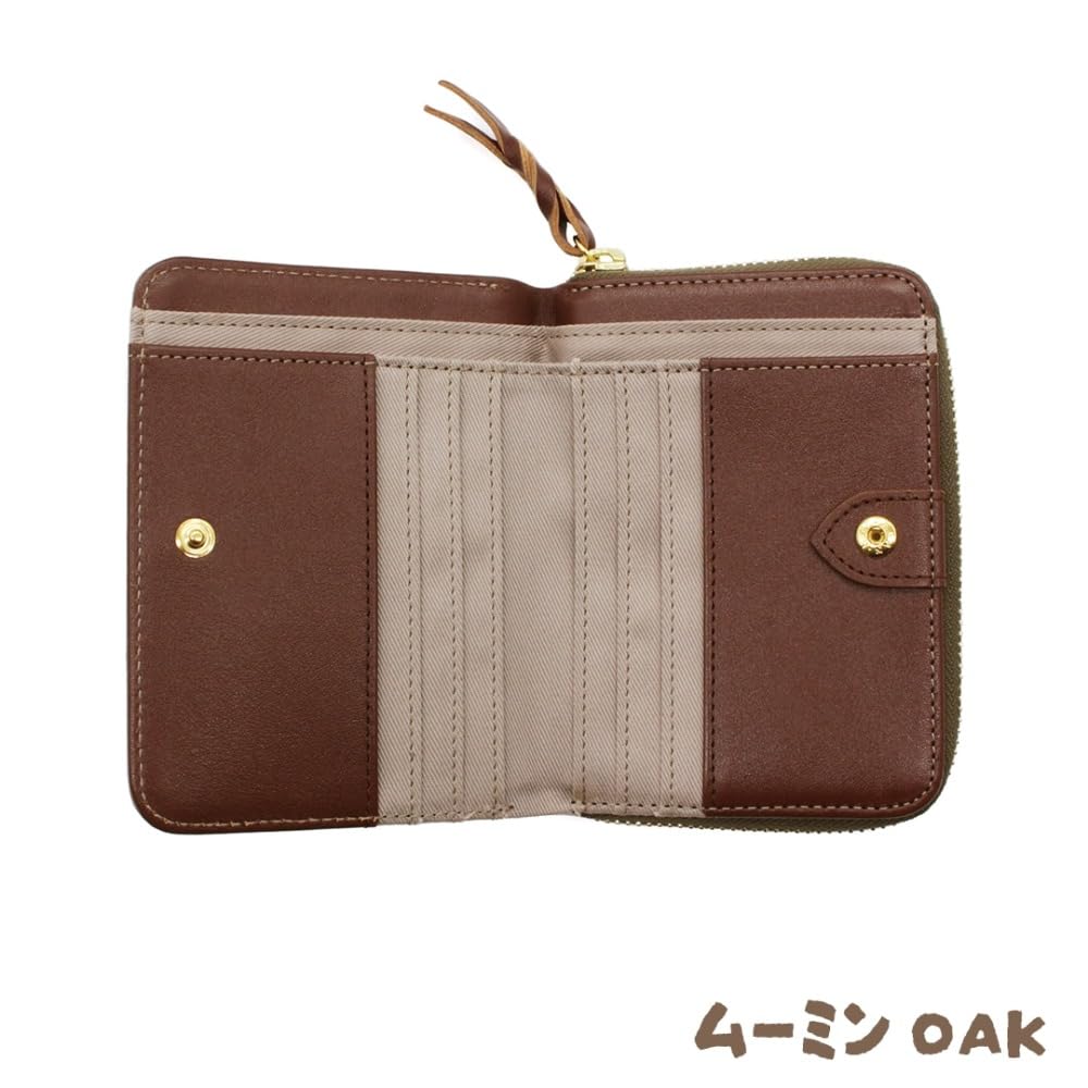 Moomin Bifold Wallet 2 Wallet Genuine Leather Cowhide STANDARD [Moomin] [Official] No.82012