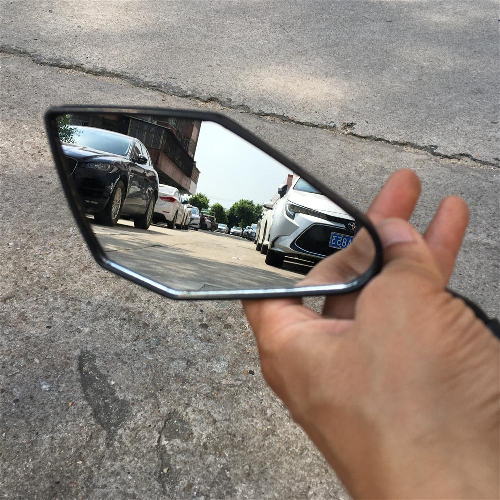 1 Pair Universal 10mm Motorcycle Rearview Mirrors Motorcycle Handlebar Rearview Mirror For Honda Suzuki Yamaha Scooter