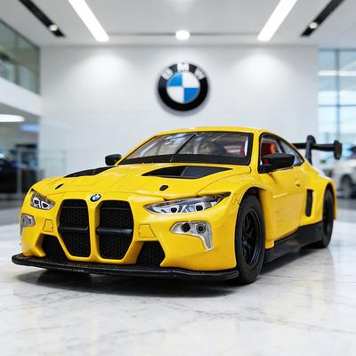 1:32 BMW M4 GT3 Legierungsmodellauto Spielzeug Diecasts Metallguss Sound und Licht Auto Spielzeug Für Kinder Fahrzeug