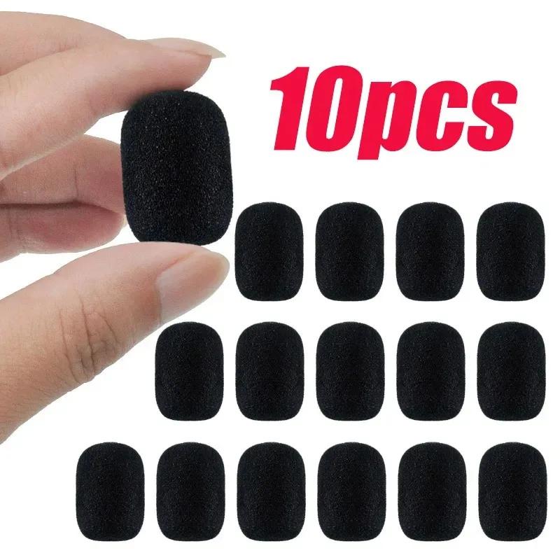 

10-500Pcs Mic Protector Replacement Headset Foam Covers Windscreen Windshield Sponge Covers Microphone Cover for Meeting Mic