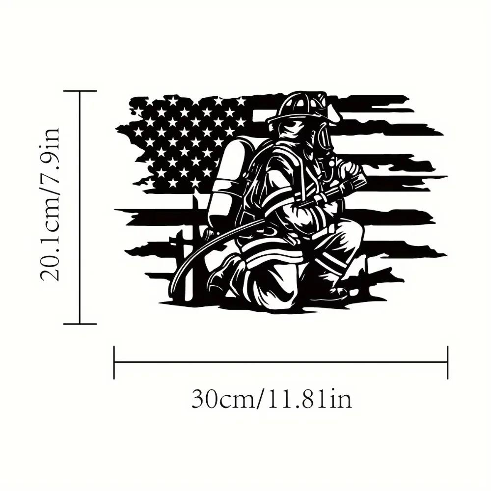 1 шт. Пожарный Металлический Настенный Декор — фото 3