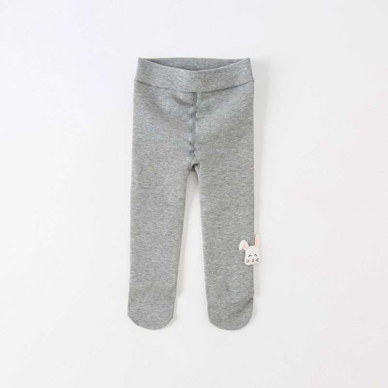 

[Same Style with Mall] Dave & Bella Girls Pantyhose Autumn and Winter Children s Clothing Baby Girl Velvet Padded Leggings Elastic Pants 100cm (Recommended Height 90-100cm) Gray [Spot]