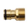 Garden Car Wash Water Gun & Hose Connector: 1/2" Thread Nozzle with 4-Point Nipple for Washing Machine.