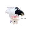 Missing Teeth DIY Hairstyle Plush Doll No Clothes Funny Toothless Doll  Pendants