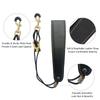   Saxophone Neck Strap Soft Leather Padded Sax Strap with Metal Hook for Saxophones Clarinets
