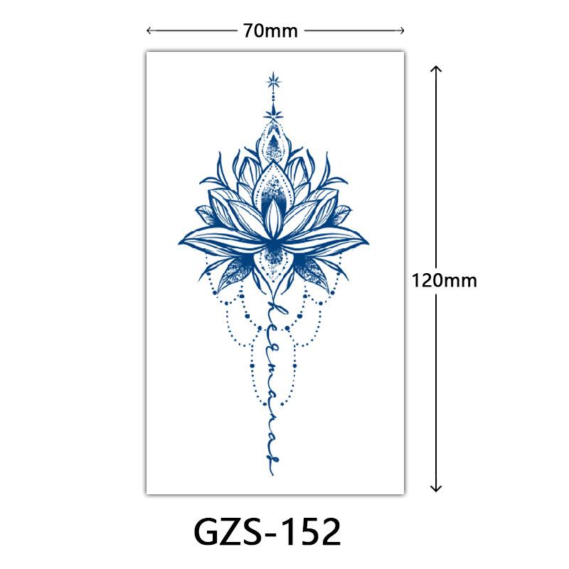 Herbal Juice Tattoo Sticker, Back Of Hand Juice Semi-Permanent Tattoo Sticker, Sweat-Proof Tattoo