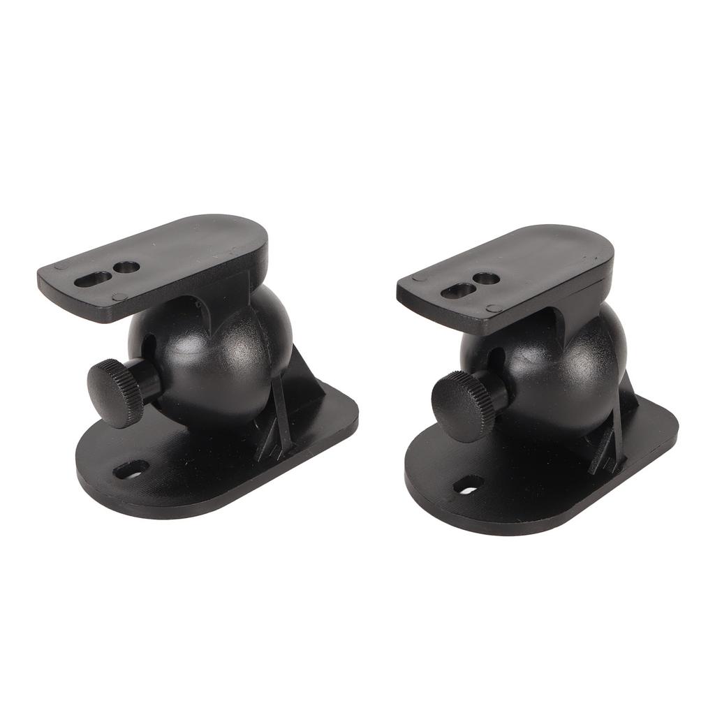 2 Stück Lautsprecher-Wandhalterungen Platzsparend Einfache Installation Flexibel Stabil Lautsprecher-Wandhalterungsbügel für Zuhause