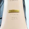 Pristine GUCCI pumps Belt design, almond toe, thick sole black leather Women  Used