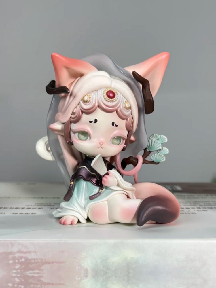 Latest Official Ninimo Nini Mo Cloud Seasonal Words Series  Cute Trendy Anime Figuresr Desktop Decoration Christmas Gifts