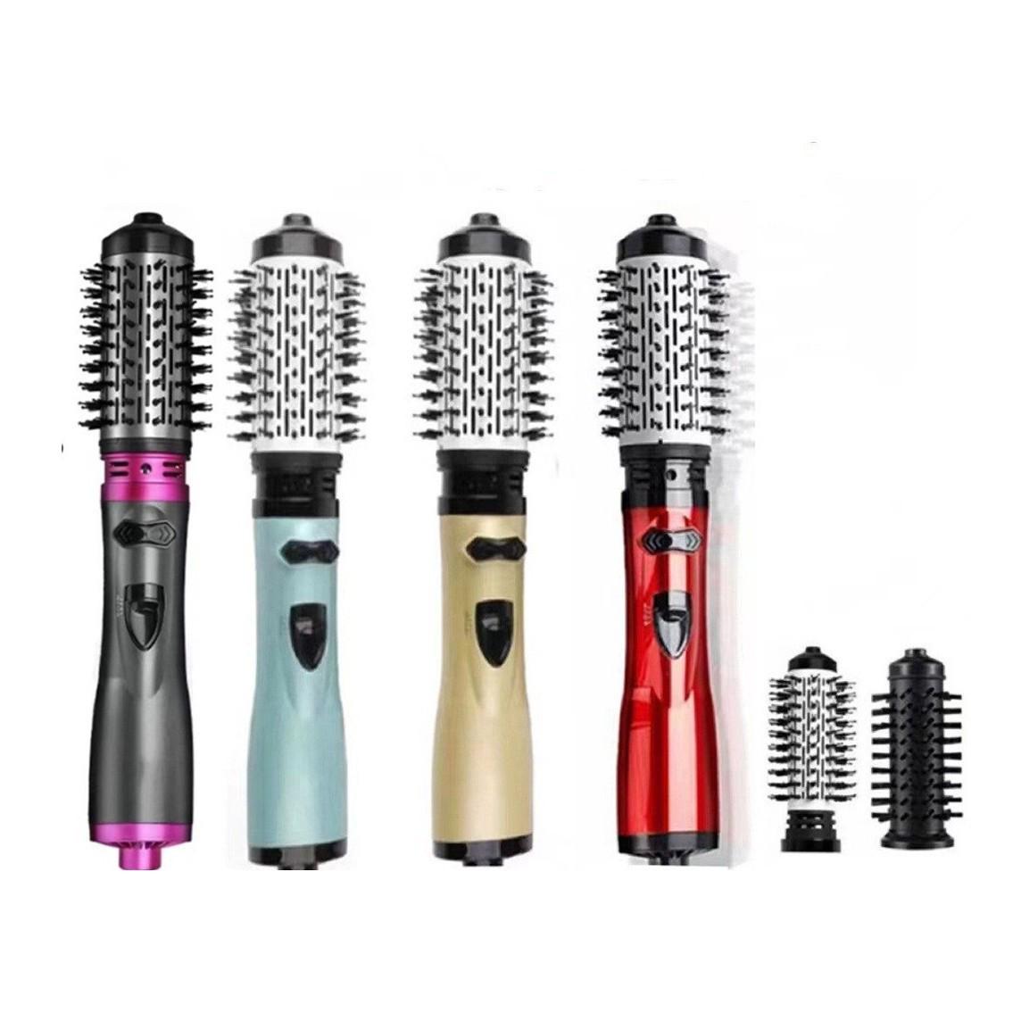 3-in-1 Automatic Curling & Straightening Hot Air Brush US Plug