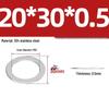 304 Stainless Steel Ultra-Thin Flat Washers - Available in Thickness: 0.1mm, 0.2mm, 0.3mm, 0.5mm
