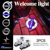 For 2Pcs Car Door Welcome LED Projector Laser Logo Door Light For Volvo Rdesign Polestar AWD V50 S60 XC60 S40 XC40 XC90 V6
